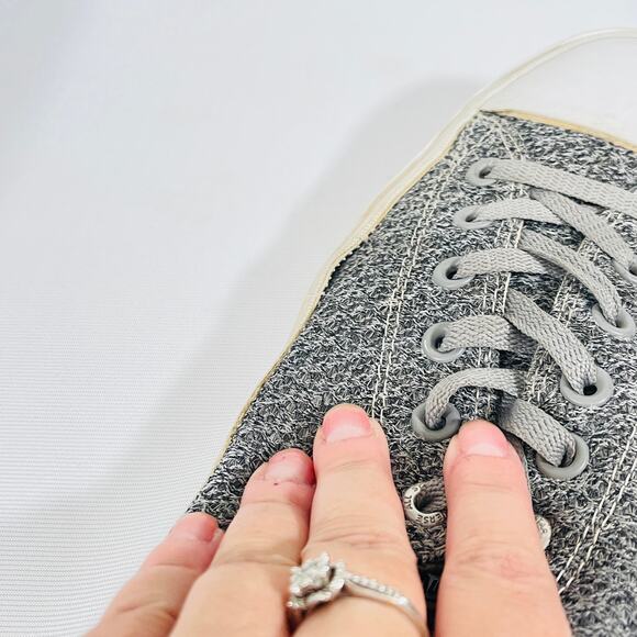 Converse All Star Chuck Taylor Sneakers Mens 8 Womens 10 Gray Skater Shoes - Picture 4 of 14